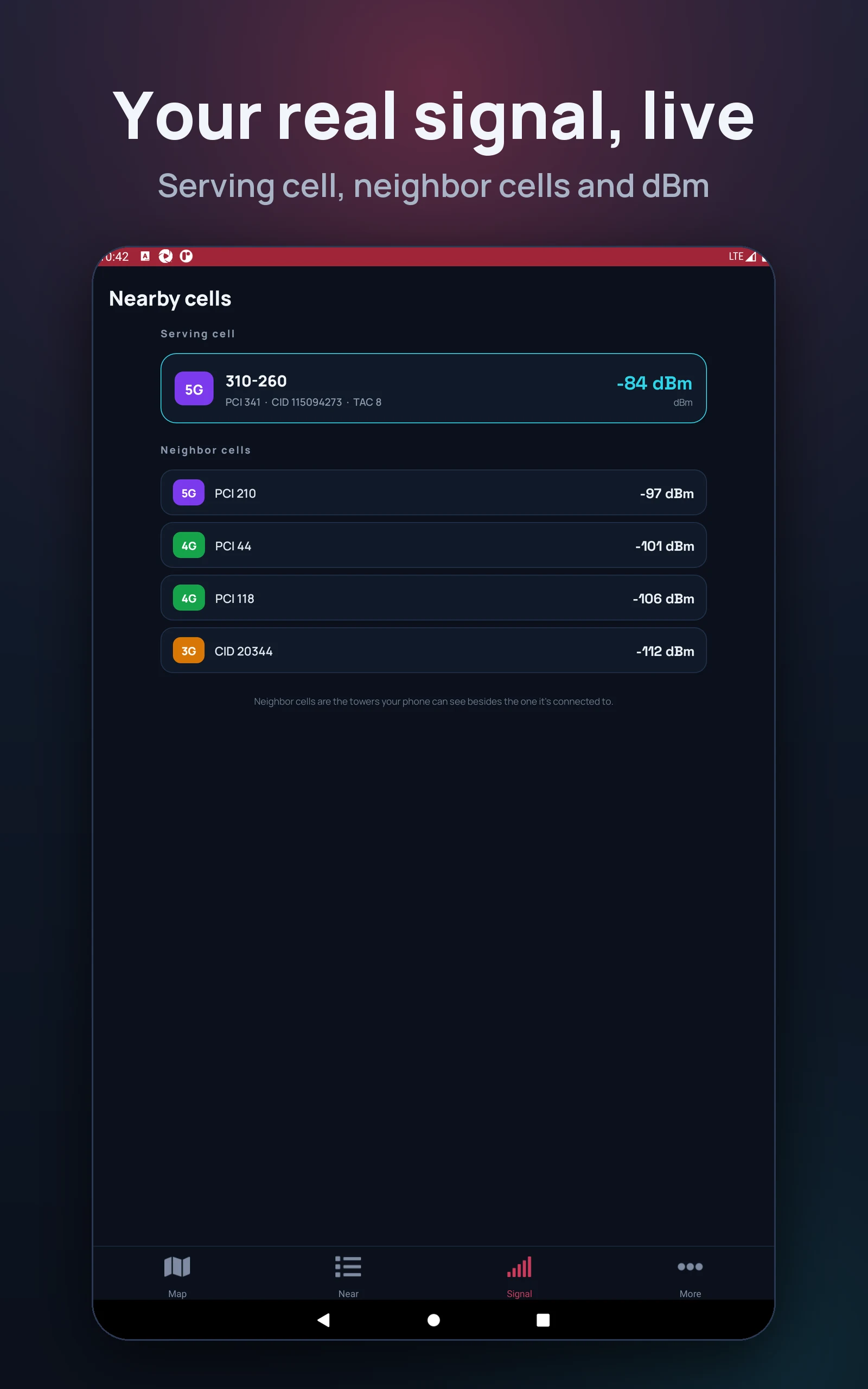 Cell Towers: 5G Antenna Map screenshot